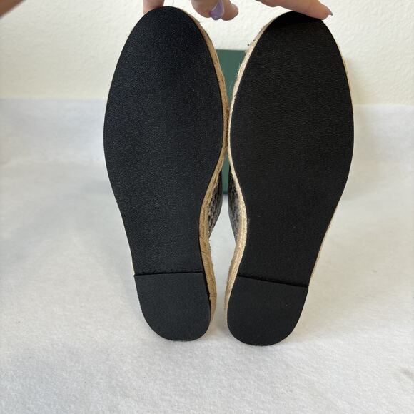 LORI GOLDSTEIN SANDALS LINDSAY WOMENS GRAY SNAKE PRINT‎ LEATHE 8M - Picture 5 of 7